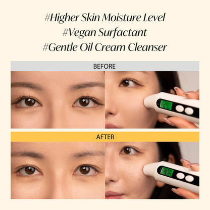 d’alba Piedmont Italian White Truffle Return Oil Cream Cleanser, Vegan Skincare, Easy One Step Cleanser for Sebum & Makeup Removal, Hydrating Cleanser, for Sensitive Skin, Korean Skin Care, 150ml