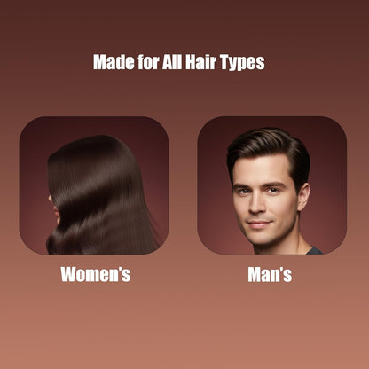 Keramate Hair Colouring Cream – Natural Brown, No Ammonia, No PPD, No PTD | Safe, Long-Lasting Hair Color
