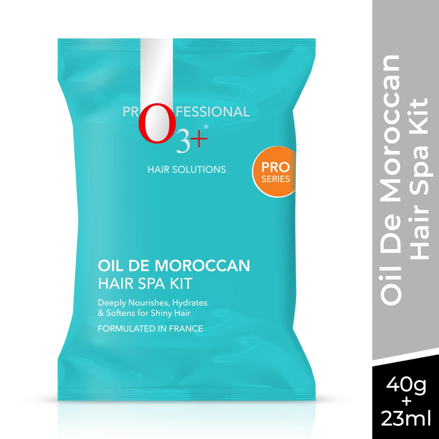O3+ Oil De Moroccan Hair Spa Kit With Argan Oil Hair Mask For All Hair Type | 40gm+23ml