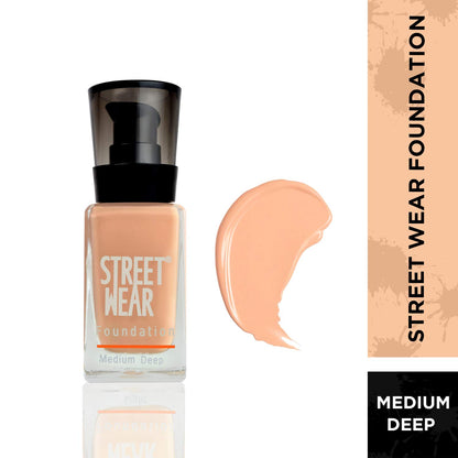 REVLON  Street Wear Foundation, Medium and Deep, 30ml