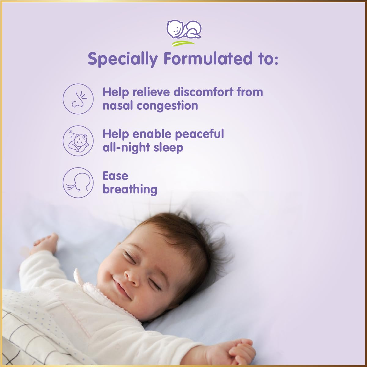 Himalaya Soothing Baby Rub (50ml) | with Eucalyptus Oil | Releives Nasal Congestion & helps easy breathing