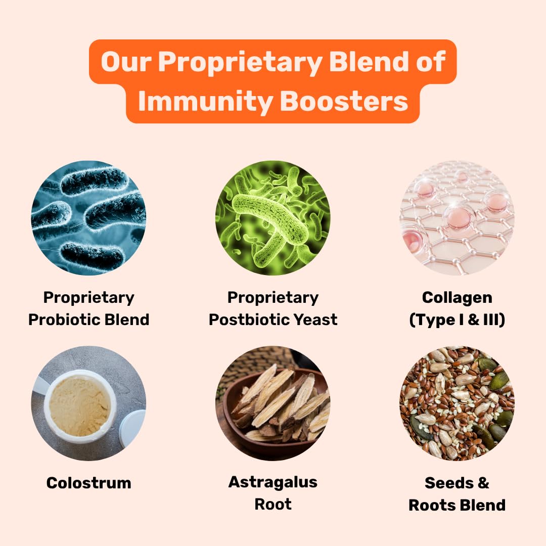 Absolut Pet Postbiotic Immunity Dog Chews, Allergy & Recovery | 90 Chews | Postbiotic chews that strengthen immunity, reduce allergies, aid recovery & improve nutrient absorption in dogs.