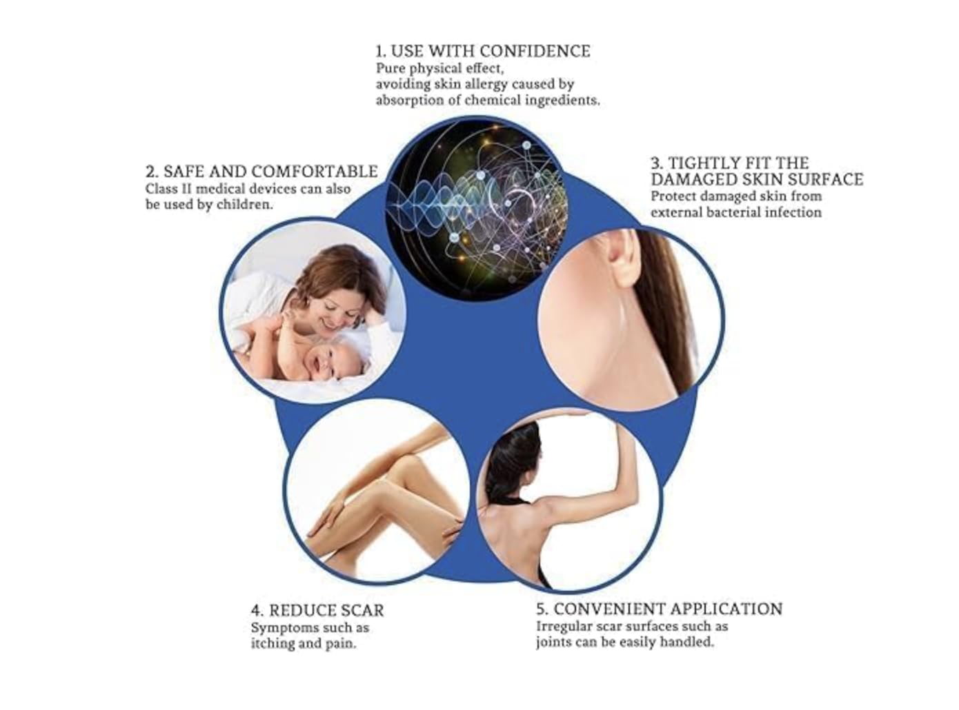Scar Removal Cream for Skin Recovery & Scar Care | Moisturizing Formula for Smoother-Looking Skin | Helps Reduce the Appearance of Marks
