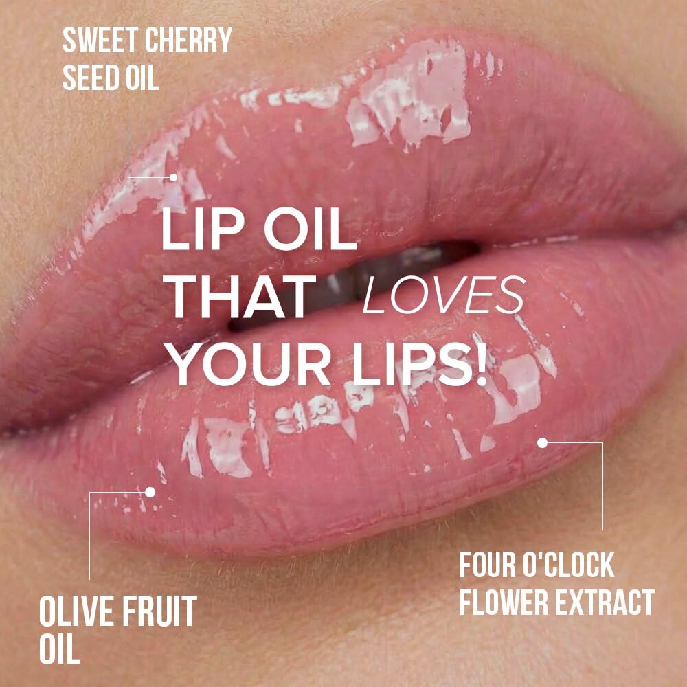 Daily Life Forever52 Juicy Glow Lip Oil – Hydrating Tinted Lip Gloss, Plumping & Nourishing Formula | Non-Sticky, High Shine Gloss | Sheer Juicy Tint for Soft Lips (Sour Watermelon-03, Juicy Lip Glow) | Hydrating Lip Oil