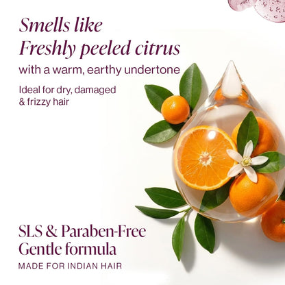 Hydrating Shampoo, Dry Hair, Frizzy Hair, Bond Repair, Moisturizing, Nourishing, Strengthening, Frizz Control, Hair Repair, Chemically Treated Hair, SLS Free, Paraben Free, Salon Care, Hair Care, 300ml