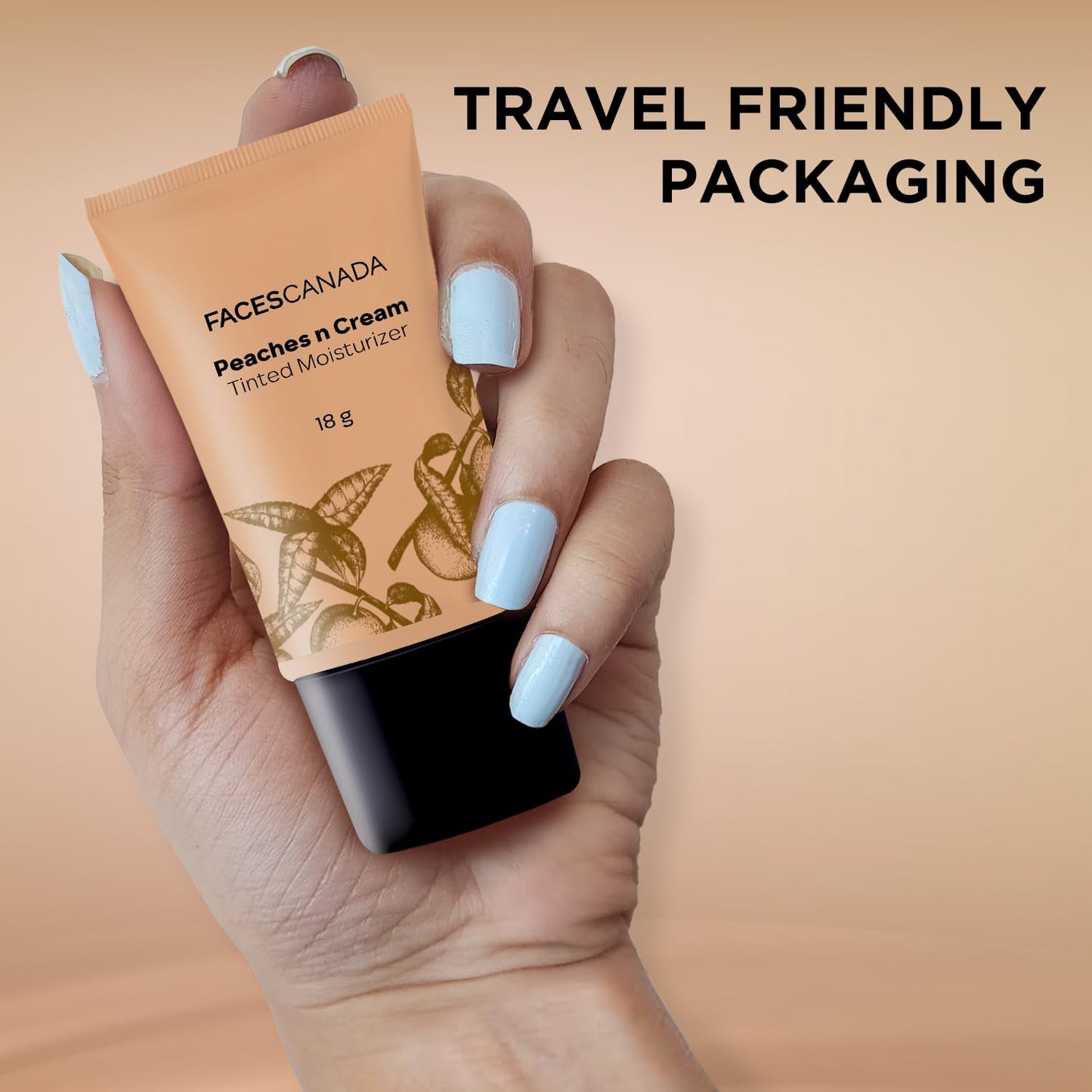 FACES CANADA Peaches N Cream Tinted Moisturizer (Mini) - Light 01, 18g