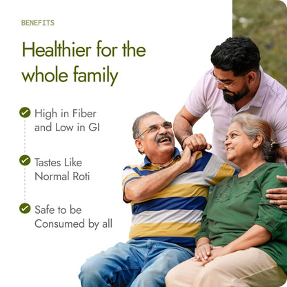 Kapiva Dia Free Gluco Xpert Atta Mix, 150g | Helps Manage Sugar Levels | Methi, Barley, Chia Seeds, Jackfruit & 6 More