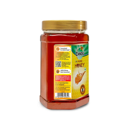 Zandu Pure Honey || 100% Pure || No Added Sugar & Adulteration, 1KG