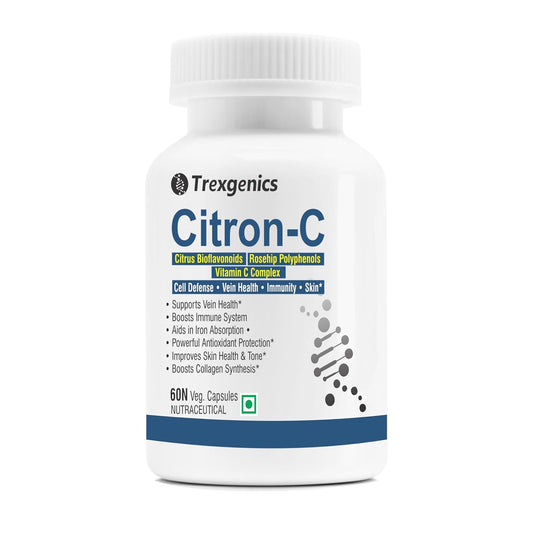 Trexgenics Citron-C supplement bottle on a white background
