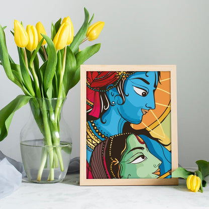 framed wall painting for wall decoration/wall framed for home decor/office decor (theme - minimal) ''single frame'' set of 1 (10x13 inches) (10x13 inches, ART 75.4)