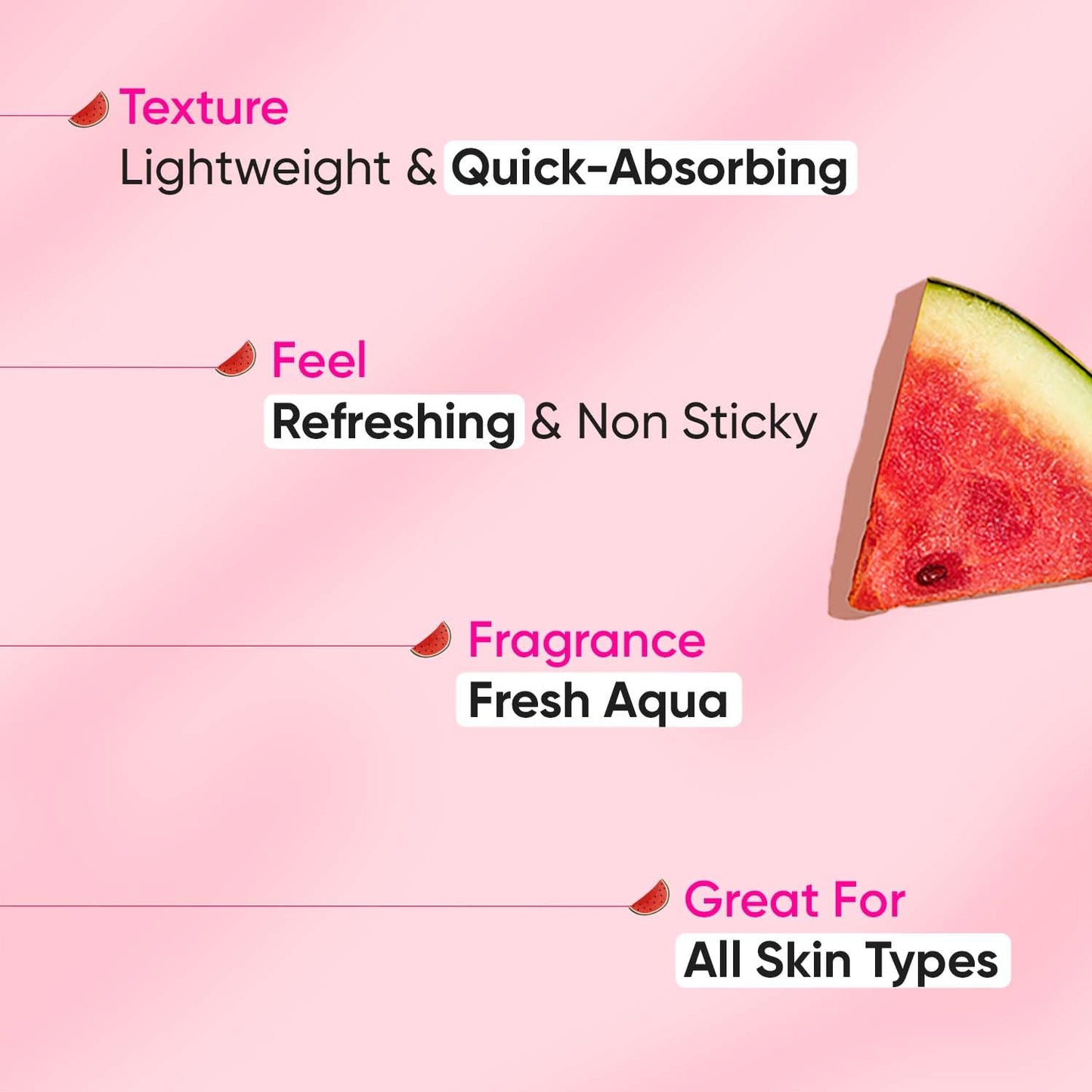 Zephivo Dot & Key Watermelon Cooling Underarm Roll On | Odour & Sweat Controls | 4% AHA + BHA | Fresh Aqua Fragrance | Gently Exfoliates & Smooths Skin | For Men & Women | 50ml
