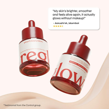 Reglow Face Serum | 15% Vitamin C Complex, Claire Blanche II, Melazero & Hyaluronic Acid |Advanced Pigmentation Control, Dark Spots, Protects Against Pollution and UV | 30 ML