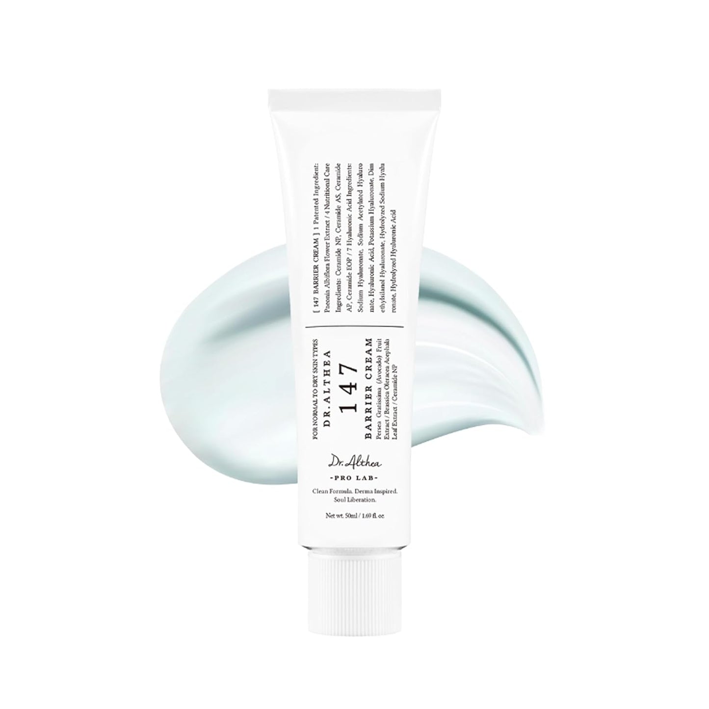 Dr. Flehner 147 Barrier Cream tube with a white background