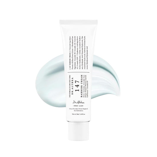 Dr. Flehner 147 Barrier Cream tube with a white background