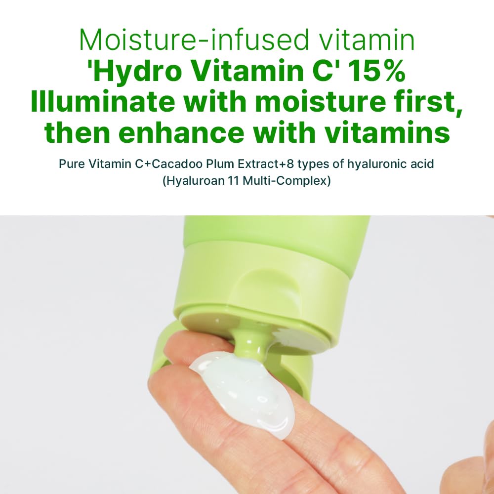 Ariul Green Vitamin C Hydrating Cream 100ml | Korean Face Moisturizer for Brightening, Deep Hydration, Glow & Skin Barrier Care