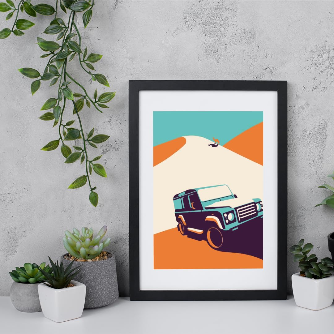 minimal modern art painting for wall decoration framed - wall framed poster/painting for home decoration ''single frame black '' (theme - minimal)(10x13 inches)
