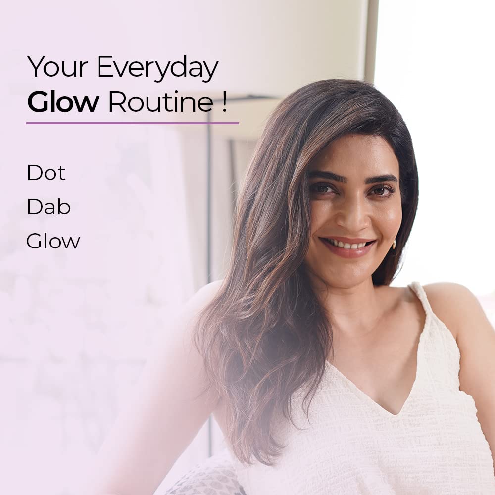 Saturn by GHC Glow Skin 5% Vitamin C Face Serum with Niacinamide | Illuminating Serum for Glowing, Whitening Skin | Pure Ethyl Ascorbic Acid for Hyperpigmentation, Dull Skin | Fragrance Free - 30ml