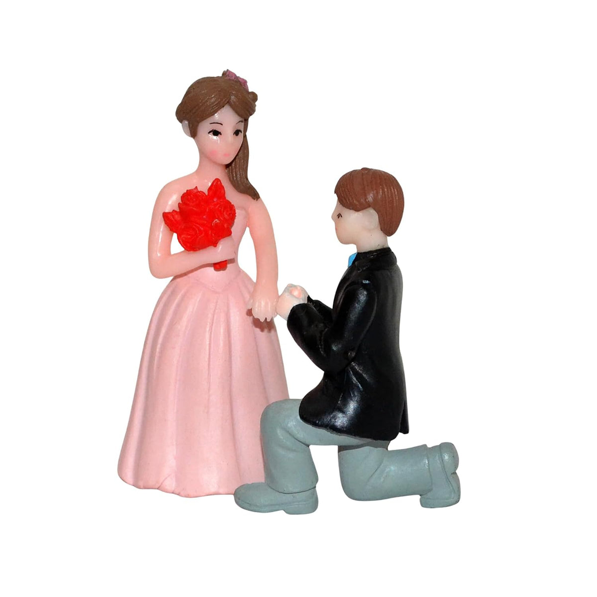 Valentine Gift for Girlfriend Boyfriend, Husband Wife, Valentine Love Couple Romantic Miniature Statue Showpiece, Birthday Gift Propose Day Gift for Woman