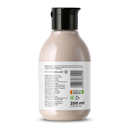 Brillare Coffee & Coconut Body Lotion for Energized & Moisturised Skin