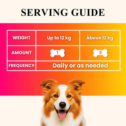 Petroyale Skin & Coat Chews for Dogs | Healthy Skin & Shiny Fur Supplement | Helps Reduce Shedding, Dry & Itchy Skin | Supports Immunity & Overall Wellness | 30 Soft Chews