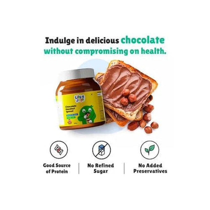 Little Joys Chocolate Spread | Sweetened with Jaggery | With Rich Hazelnut, Cocoa, Ragi & Bajra | No Refined Sugar, No Palm Oil, No Preservatives |