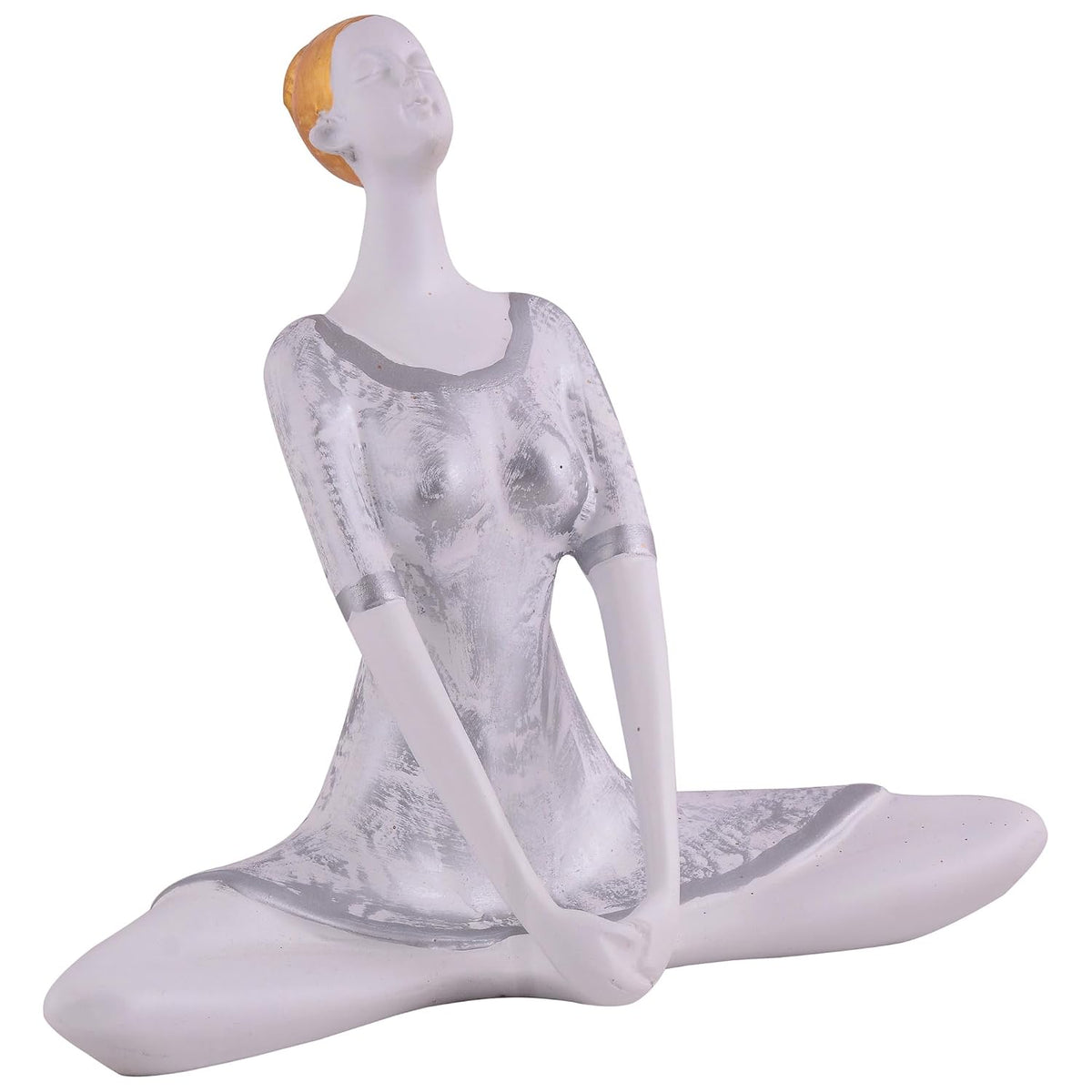 Yoga Lady Home & Office Decor showpiece (y700)