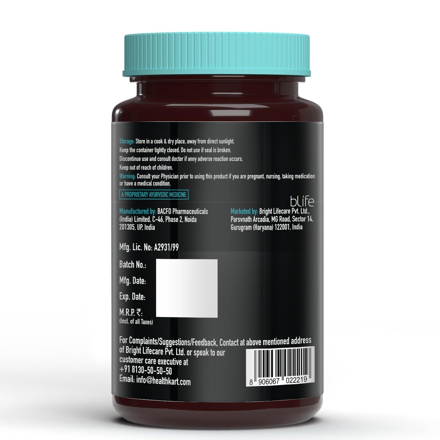 HealthKart HK Vitals Perform (60 Capsules) | With Ashwagandha, Safed Musli, Gokshura, & Shatavari | For Energy, Stamina, & Muscle Strength