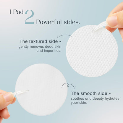SeoulSkin Zero Pore Toner Pads | Dual-Textured Exfoliating & Hydrating Toner Pads | AHA + BHA + Allantoin | Reduces Blackheads, Oil & Pore Visibility | 70 N