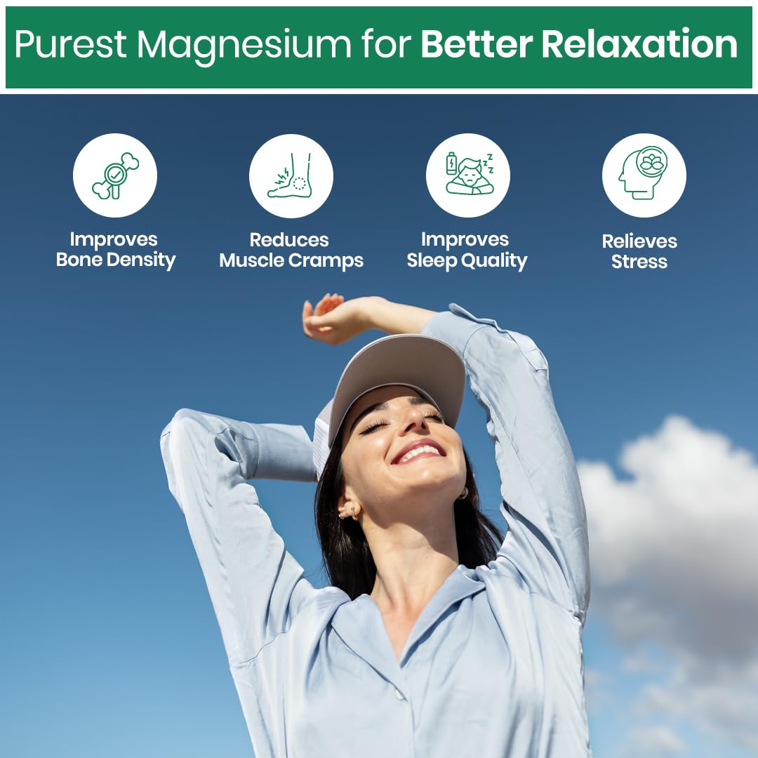 Vlado’s Himalayan Organics Magnesium Citrate + Glycinate + Oxide Complex 1660 mg - Triple Magnesium Complex Supplement For Men And Women | Boost Heart, Nerve & Muscle Health | Good For Strong Bones | Clinically Proven - 120 Vegetarian Tablets