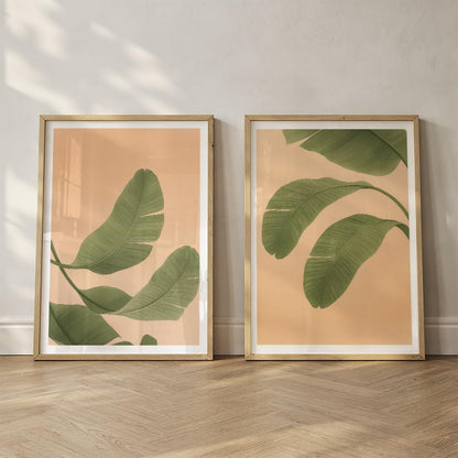 Set of 2 wall art paintings for living room & wall painting for bedroom wall decor - (10x13 Inch framed poster, Paintings for home decor)