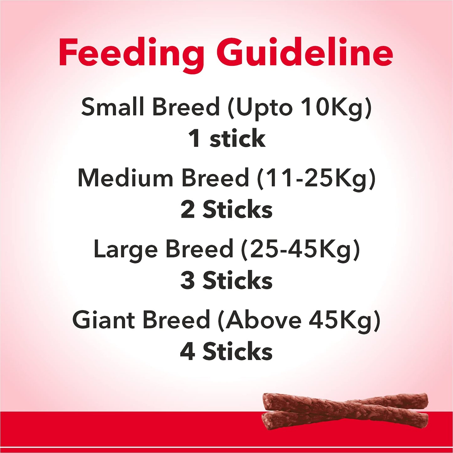 PUREPET Dog Treat Munchy Sticks, Mutton Flavour 400G Pack, All Life Stages
