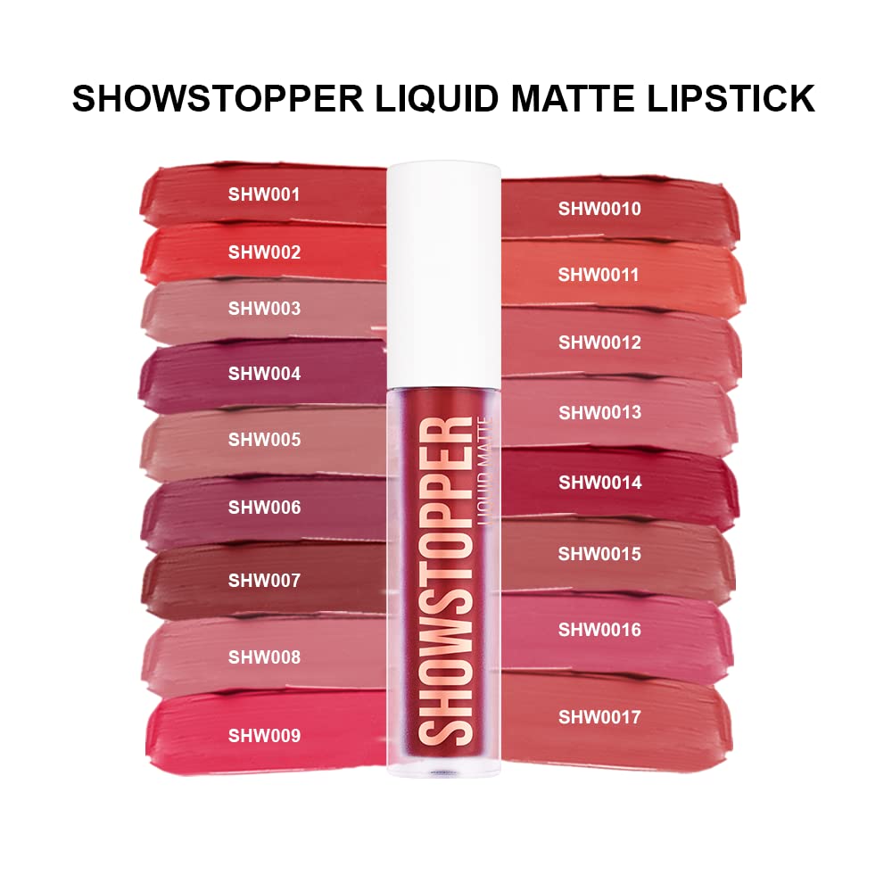 Daily Life Forever52 Showstopper Liquid Lipstick - Long-lasting up to 24 Hours Stay |Matte Finish |Vegan & Cruelty Free -Gal Power - 013