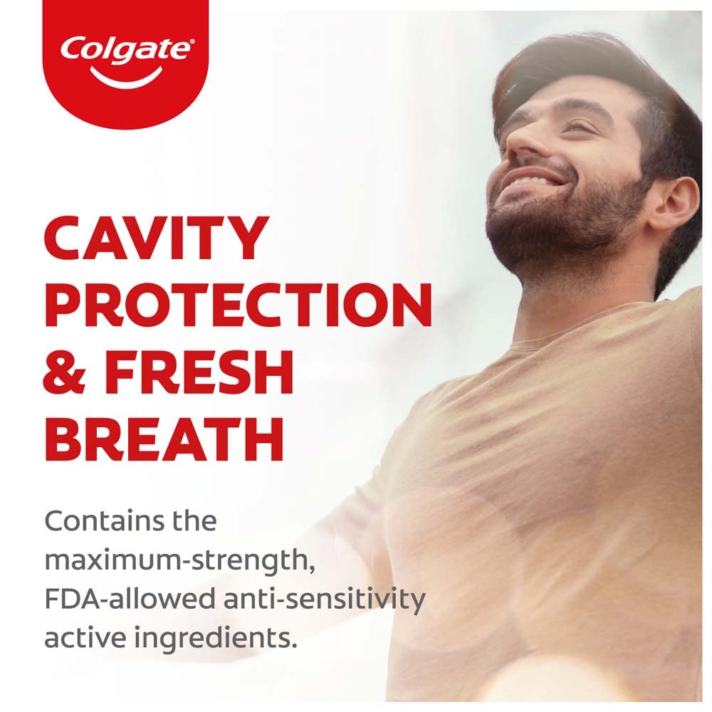 Colgate Sensitive Everyday Protection Toothpaste, Combo Pack Of 160g (80g X 2), Specifically Developed For Sensitive Teeth & Healthy Gums, Colgate Toothpaste For Prevention Of Cavities & Plaque