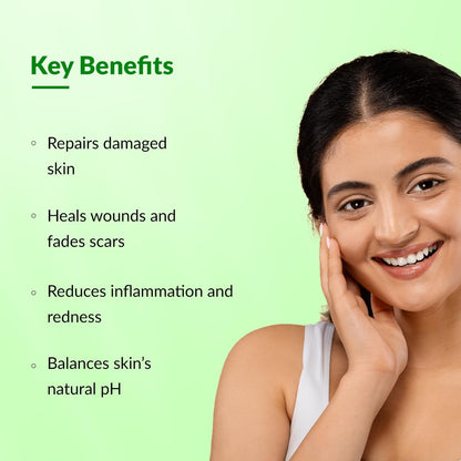 Fixderma Cleovera Cica Cream for Face with Gotu Kola, Aloevera, Vitamin A & E | Damage Skin Repair Face Cream | Suitable for Sensitive, Dry & Damaged Skin - 50g