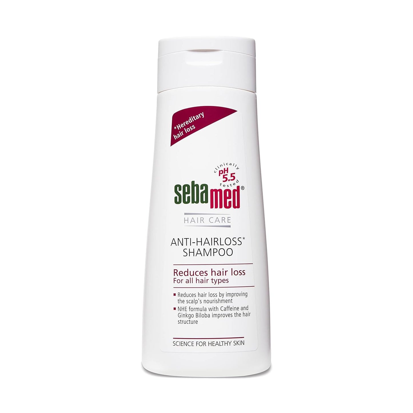 Sedamed Anti-Hairloss Shampoo bottle on a white background