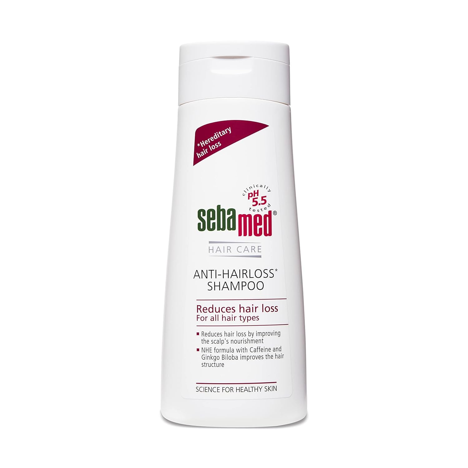 Sedamed Anti-Hairloss Shampoo bottle on a white background