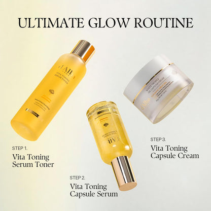 d'alba Piedmont White Truffle Vita Toning Serum Toner, Glass Skin with Double Vitamin Skincare, Water-like serum toner with strong boost for brightening & hydration, 180ml
