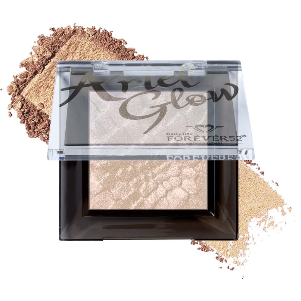 Daily Life Forever52 Sensational Ariel Glow Highlighter | Illuminating Smooth Glow | Waterproof & Long-Lasting | Lightweight Formula | Multi-Dimensional Radiance for All Skin Tones (Scuba, 6g)