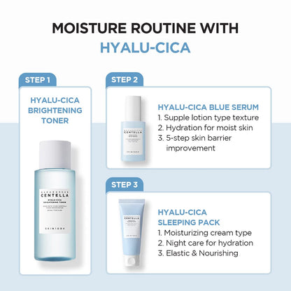 SKIN1004 Madagascar Centella Hyalu-Cica Brightening Toner | Hyaluronic Acid CICA Niacinamide | Hydrating and Refreshing Multi-Care Solutions