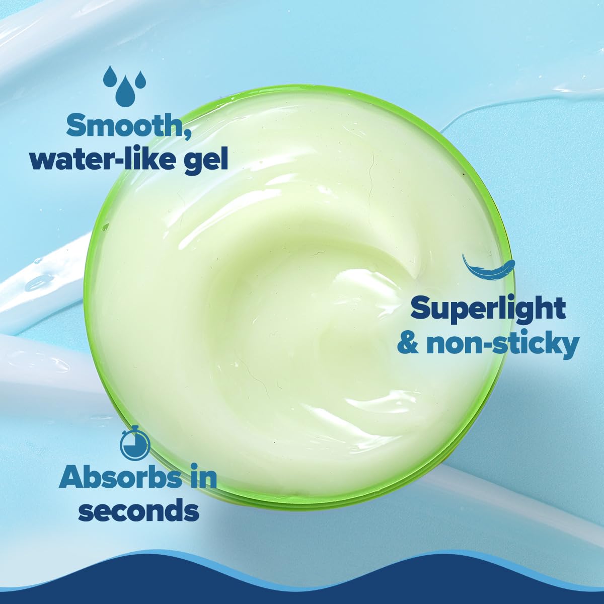 Aqualogica Barrier+ Hydra Gel Moisturizer with 5 Ceramides & Avocado | 24-Hour Intense Hydration | Weightless Water-Like Gel Texture | Non Sticky & Quick Absorbing for Healthy Skin Barrier | 200 g
