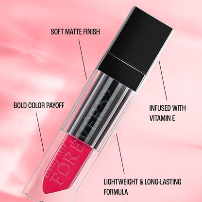 Daily Life Forever52 Smooth Longlasting Liquid Matte Lipstick (Neon Red, 5.5ml)