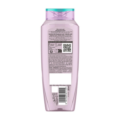 L’Oréal Paris Hyaluron Pure 72H Purifying Shampoo, For oily scalp & dry hair with salicylic and hyaluronic acid, 200 ml