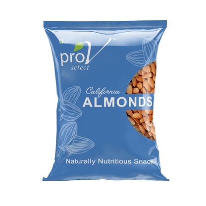 ProV Select Dried Almond 500 gm, Dry Fruits | Whole Natural Badam | High in Protein & Vitamin E | Economical Value Pack