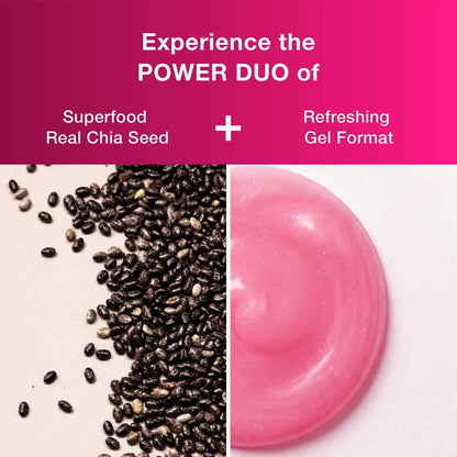 Nyle ++ Chia Seed Gel Shampoo | Infused with Real Chia Seed Gel | Refreshing Gel Format | Reduces up to 98% Hairfall | Intense Moisturising & Hair Strength | 650ml