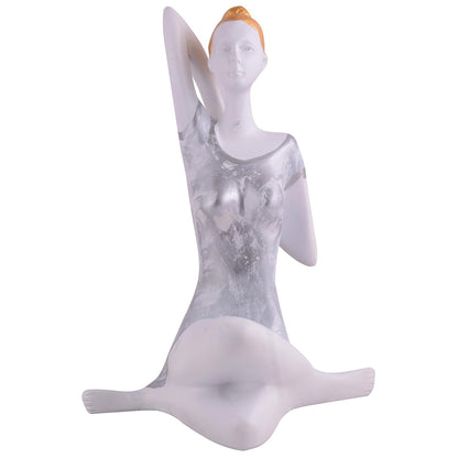Yoga Lady Home & Office Decor showpiece (y800)