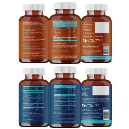 Carbamide Forte Multivitamin Tablet for Men with Probiotics & Salmon Omega 3 fish Oil Capsules | Salmon Fish Oil Omega 3 Capsule 1000mg and Multivitamin Tablets Combo | 60 Tablets + 60 Softgels