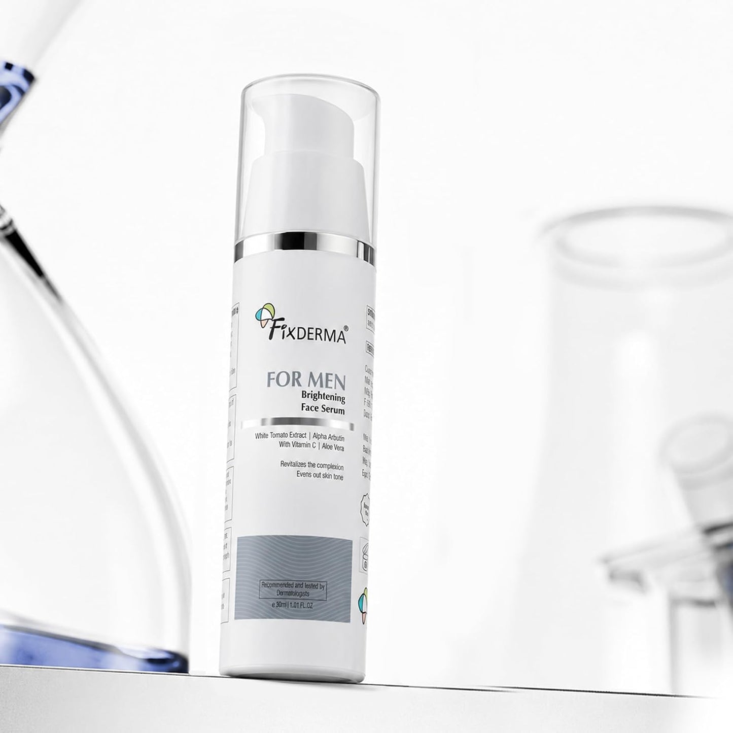 Fixderma Brightening Face Serum for Men |Vitamin C & Alpha Arbutin Serum- 30ml