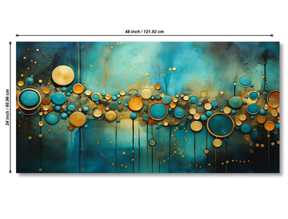 Unframed Rolled Art Print|| Modern Abstract Art Canvas Wall Art Print for Home Décor And Office||Unframed canvas Painting For Wall decor||Home wall and Office Interior CR-208