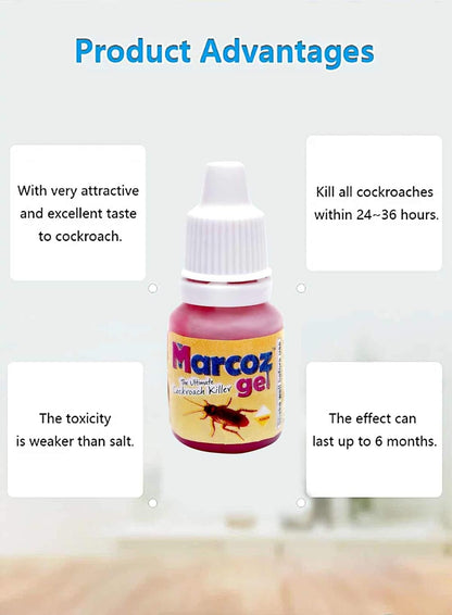 MMR Making Marvelous Marcoz Anti Roach Gel Ultimate Cockroach Killer (20 Grm ) Big-Set of 4