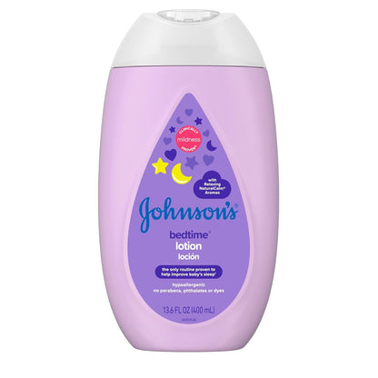 Johnsons Baby Bedtime Lotion by Johnson and Johnson for Kids - 13.6 oz Lotion